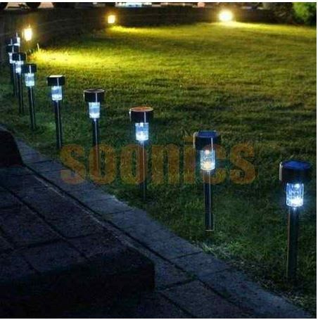 Luminária, Lâmpada Solar De Jardim