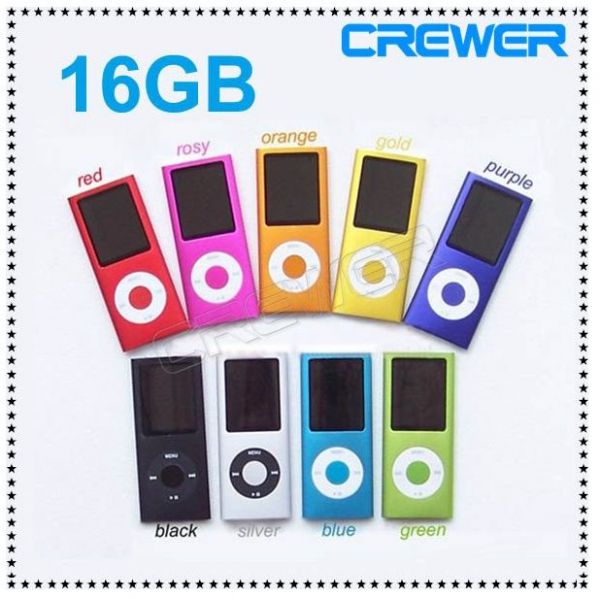 Mp4 / Mp3 Player Fm 16gb