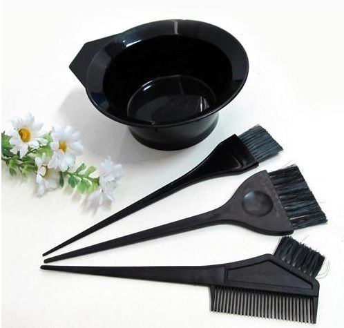 1 Kit de 4 peças p/ tintura de cabelo (Coloração)